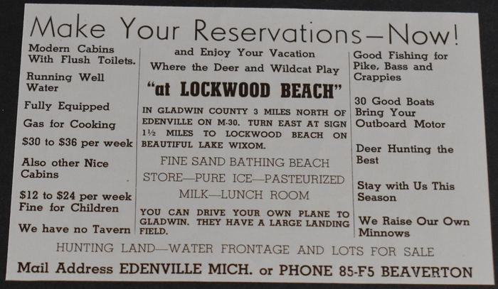 Edenville - Print Ad